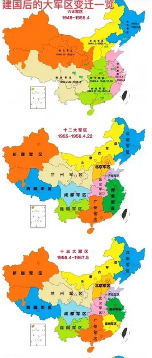 中国军区划分
