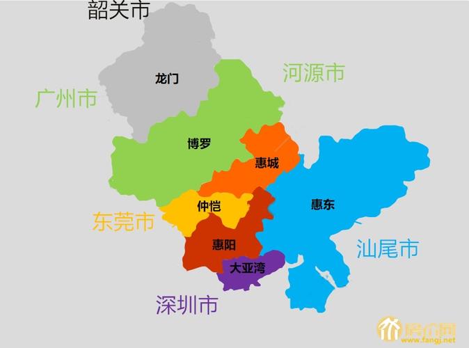 惠州有哪些区的相关图片